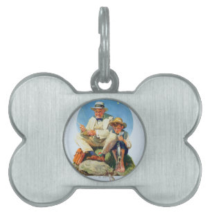 Placa Para Mascotas Cogida el grande