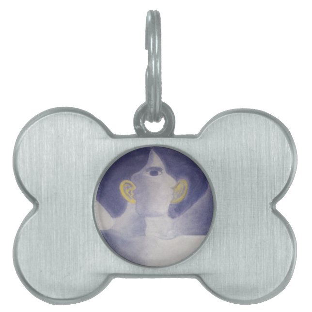 Placa Para Mascotas Colección Susurros (Frente)