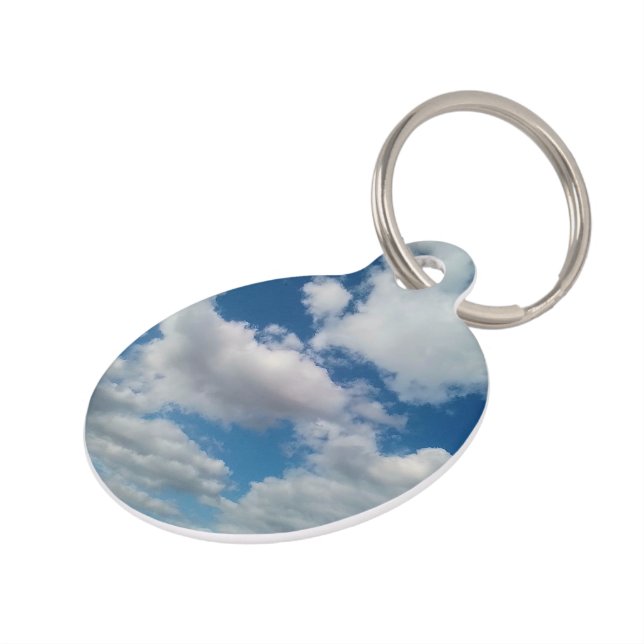 Placa Para Mascotas Collar de perro (Lateral)