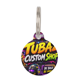 Placa Para Mascotas collares para mascotas TUBAS Signature