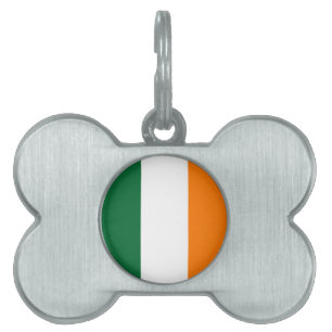Placa Para Mascotas Colores irlandeses