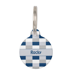Placa Para Mascotas Combinación de colores de la medicina clásica