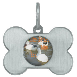 Placa Para Mascotas Como Padre Como Hijo.