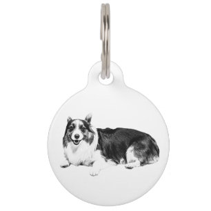 Placa Para Mascotas Compañero de confianza Corgi
