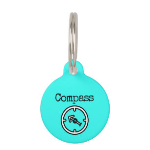 Placa Para Mascotas Compass