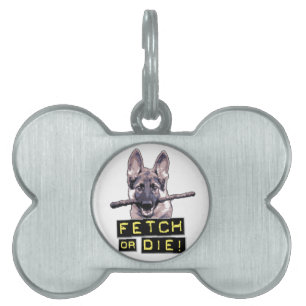 Placa Para Mascotas ¡Cómprate o muera!