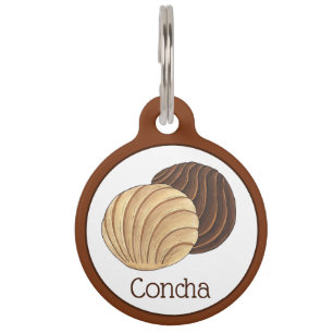 Placa Para Mascotas Conchas Mexicanas Pan Dulce Sweet Bread Panadería