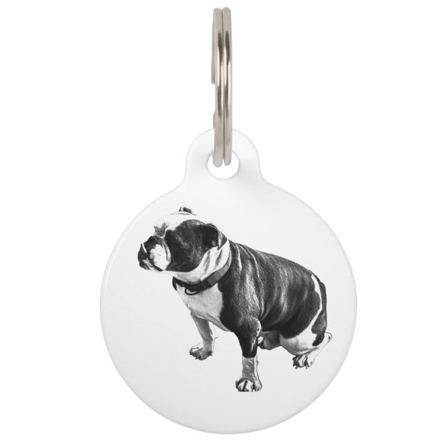 Placa Para Mascotas Conocido por la quietud (Anverso)