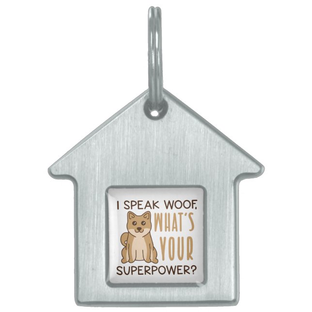 Placa Para Mascotas Conserva o crea el tuyo (Frente)