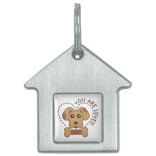 Placa Para Mascotas Conserva o crea el tuyo (Frente)