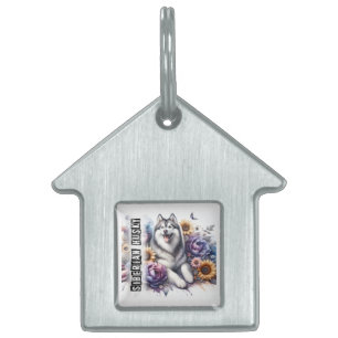 Placa Para Mascotas Conservar o Agregar la Foto de tu Mascota 