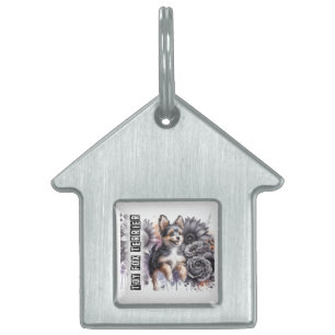 Placa Para Mascotas Conserve o agregue la foto de su mascota 