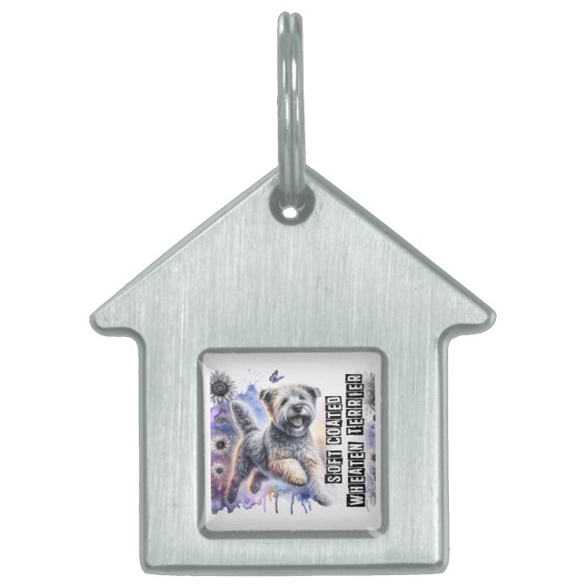 Placa Para Mascotas Conserve o agregue la foto de su mascota  (Frente)