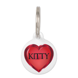Placa Para Mascotas Corazón