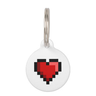 Placa Para Mascotas Corazón de amor