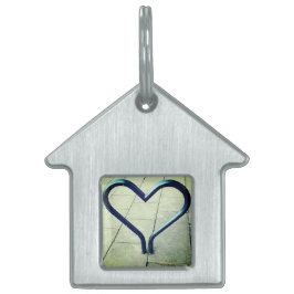 Placa Para Mascotas Corazón de la ciudad