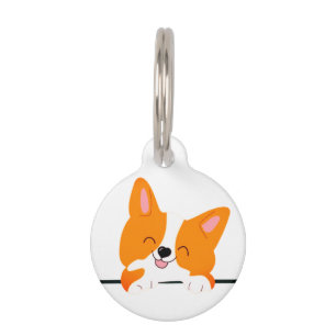 Placa Para Mascotas Corgi, Cachorro, Mascota