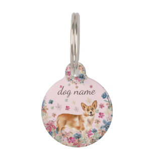 Placa Para Mascotas Corgi Dog Puppy