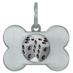Placa Para Mascotas Corta en cuadritos