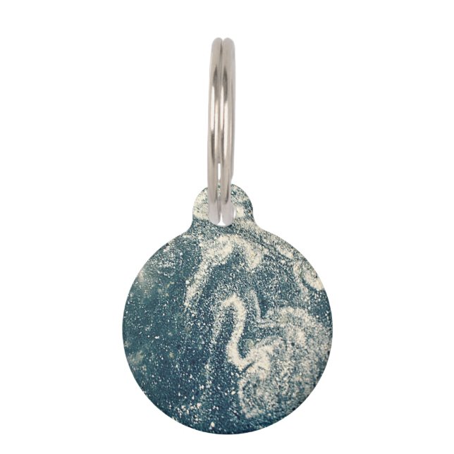 Placa Para Mascotas Cosmos-Espacio (Anverso)