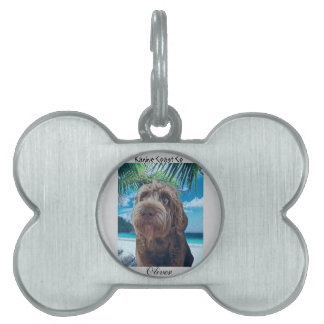 Placa Para Mascotas Costa Kanine personalizada