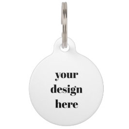 Placa Para Mascotas Costumbre