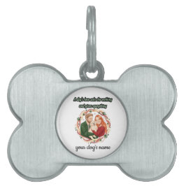 Placa Para Mascotas Costumbre