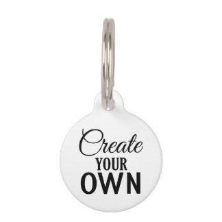 Placa Para Mascotas Crea el tuyo propio