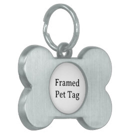 Placa Para Mascotas Crea tu propia etiqueta de hueso personalizada sim