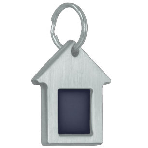 Placa Para Mascotas Crea tu propio azul gris oscuro personalizado