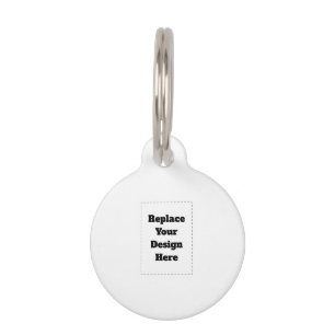 Placa Para Mascotas Crea tu propio blanco