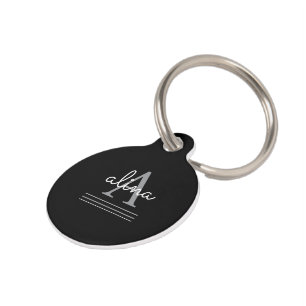 Placa Para Mascotas Crea tu propio monograma personalizado