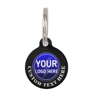 Placa Para Mascotas Crear el logotipo del personalizado del propietari