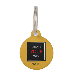Placa Para Mascotas Crear el propio - Personalizado, de marca / Person