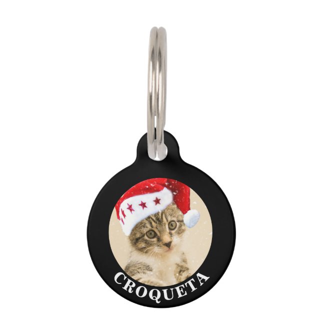 Placa Para Mascotas Crear la plantilla personalizado/editable de su pr (Anverso)