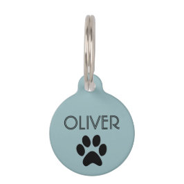 Placa Para Mascotas CREE SU PROPIO animal de regalo de perro PERSONALI