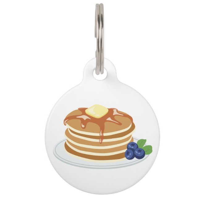 Placa Para Mascotas Crepes (Anverso)