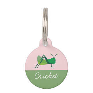 Placa Para Mascotas Críquet