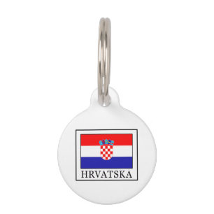 Placa Para Mascotas Croacia