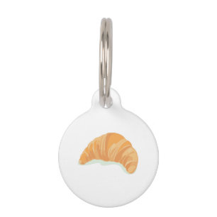 Placa Para Mascotas Croissant