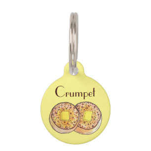 Placa Para Mascotas Crumpets con Mantequilla Caliente Cocina del Reino