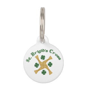 Placa Para Mascotas Cruz de St. Brigids