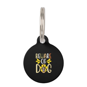 Placa Para Mascotas Cuidado Con El Perro