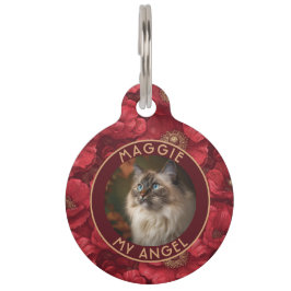 Placa Para Mascotas Custom Dog Owner Gift Anemones