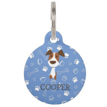 Cute Jack Russell Terrier Dog Nombre Personalizabl