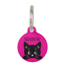 Cute Peeking Cat Personalizado