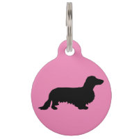Dachshund Pelo Largo - Silueta 1