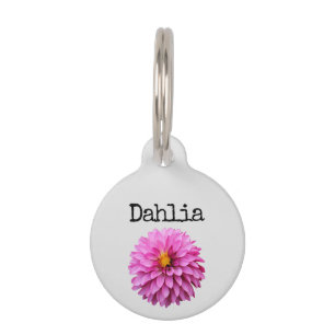 Placa Para Mascotas Dahlia