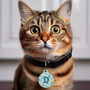 Placa Para Mascotas Daisies dulces personalizados