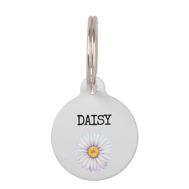 Placa Para Mascotas Daisy (Anverso)